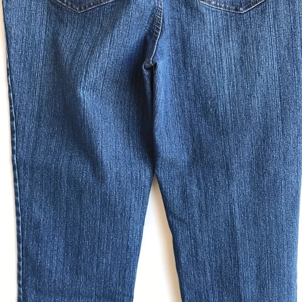 Style & Co. natural fit tapered leg blue jeans, 14 - Picture 8 of 12